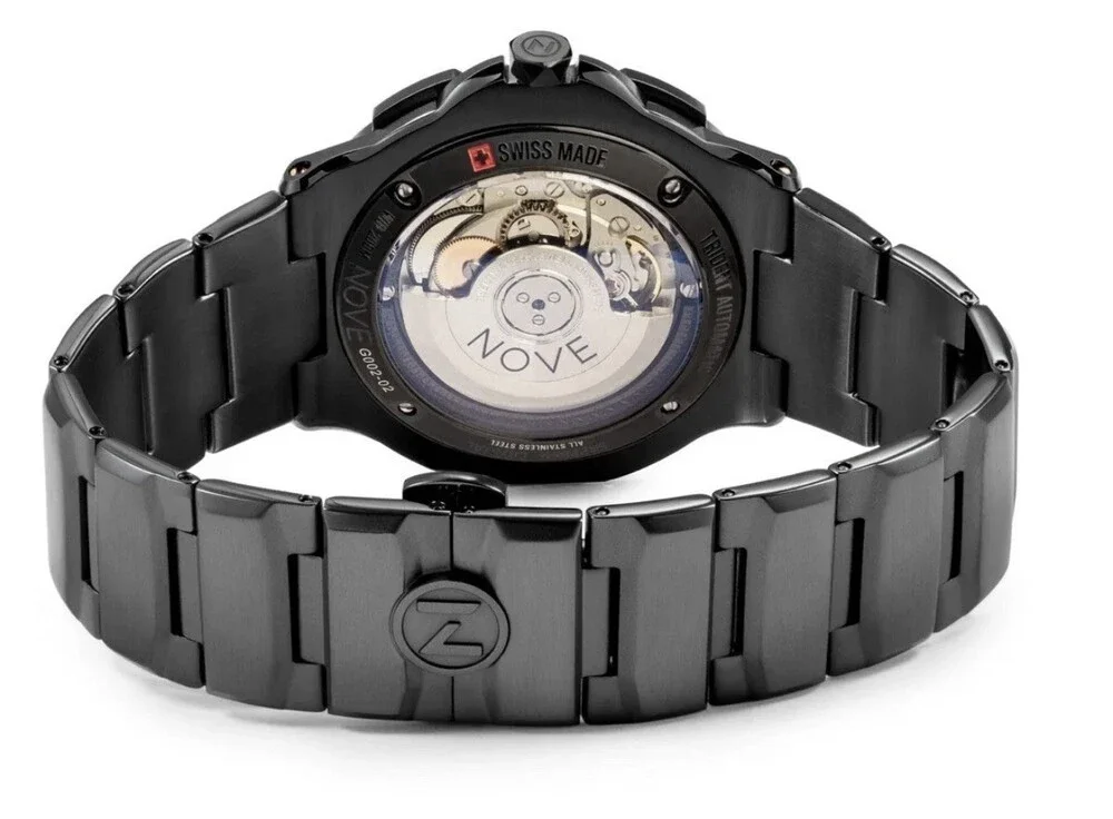 Nove Trident Automatic G002-02 46mm Black Watch